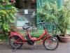 Xe đạp điện Nhật Yamaha baby màu đỏ - anh 1
