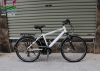 Xe đạp thể thao trợ lực Panasonic Hurryer màu trắng - anh 1