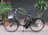 Xe đạp trợ lực Nhật Bản Yamaha pas Natura màu xanh rêu - anh 1