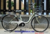 Xe đạp điện trợ lực Panasonic màu xanh cốm - anh 2
