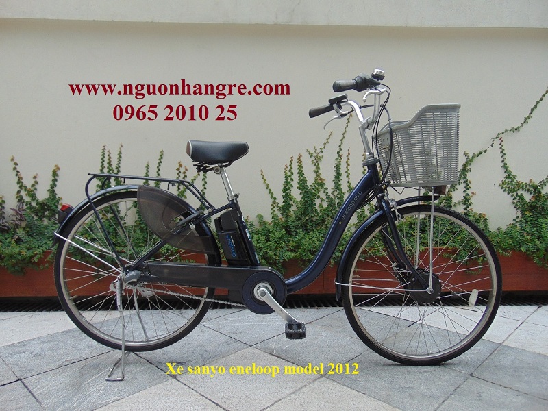 xe đạp điện Nhật trợ lựcsanyo eneloop model 2012