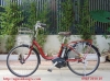 Xe đạp điện Nhật Natura màu đỏ - anh 1