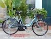 Xe đạp điện Nhật ASSISTA màu xanh bánh nhỏ 24 inh - anh 1