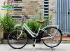Xe đạp điện Nhật trợ lực Brigestone màu trắng - anh 1