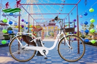 Xe đạp điện Nhật Yamaha, thiết kế năng động, đầy tiện ích