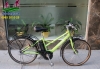Xe đạp điện Nhật Bản Vienta màu xanh lá cây - anh 1