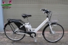 Xe đạp điện Nhật Sanyo Enersys màu trắng chạy tay ga - anh 1