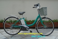 Xe đạp điện Nhật giá rẻ xanh ngọc