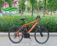 Xe đạp thể thao trợ lực Panasonic màu cam