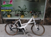 Xe đạp điện Nhật Bản Yamaha Pas City X màu trắng