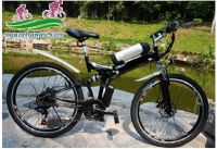 Chế xe đạp thường thành xe đạp điện chạy Pin