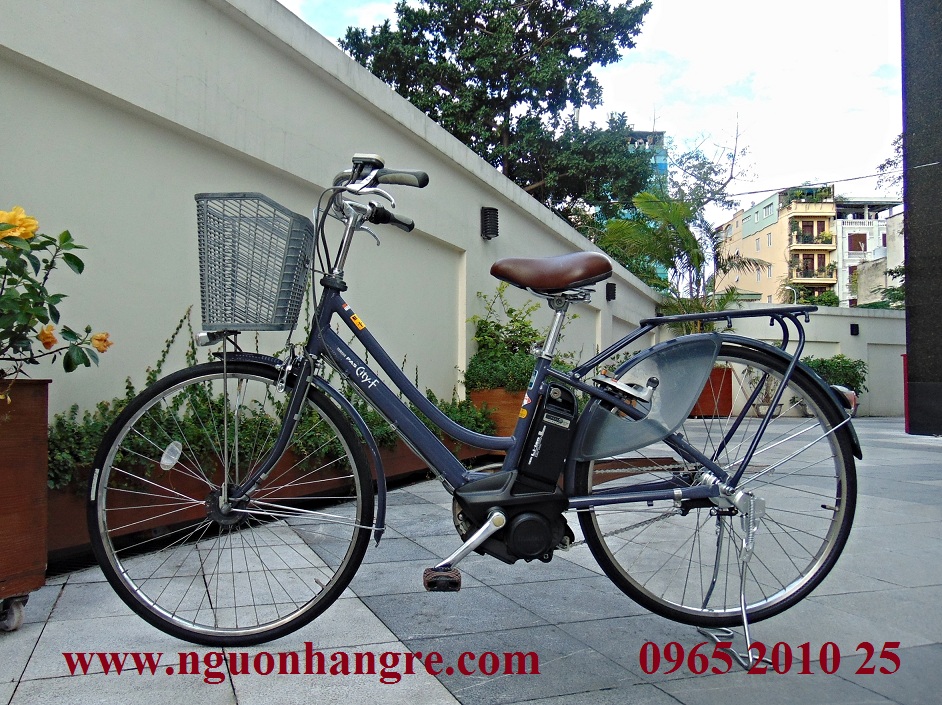Xe đạp điện cũ Yamaha liền sườn Xe đạp điện cũ Yamaha liền sườn