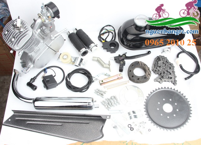 Bộ chế xe đạp chạy xăng Bộ chế xe đạp chạy xăng